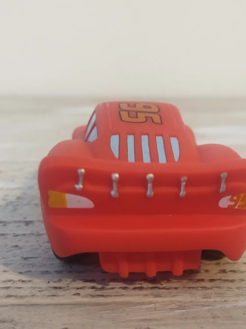 Disney Cars Lightening McQueen 95 Plastic Vinyl Toy Car